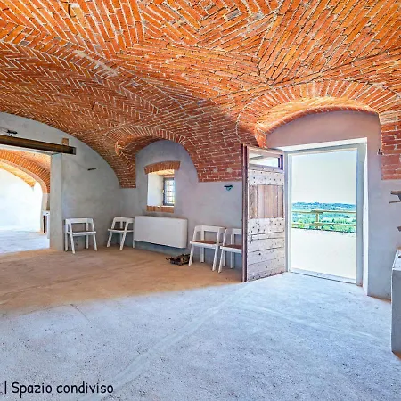 Hébergement de vacances Casa Di Nonna Ines 2 - Hideaway In Monferrato Con Vista Sulle Colline E Piscina *