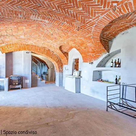 Casa Di Nonna Ines 2 - Hideaway In Monferrato Con Vista Sulle Colline E Piscina Gabiano