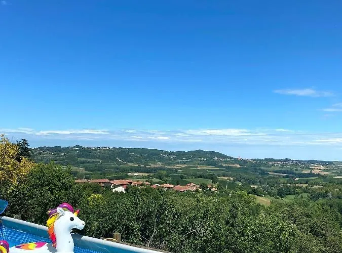 Casa Di Nonna Ines 2 - Hideaway In Monferrato Con Vista Sulle Colline E Piscina Semesterbostad *